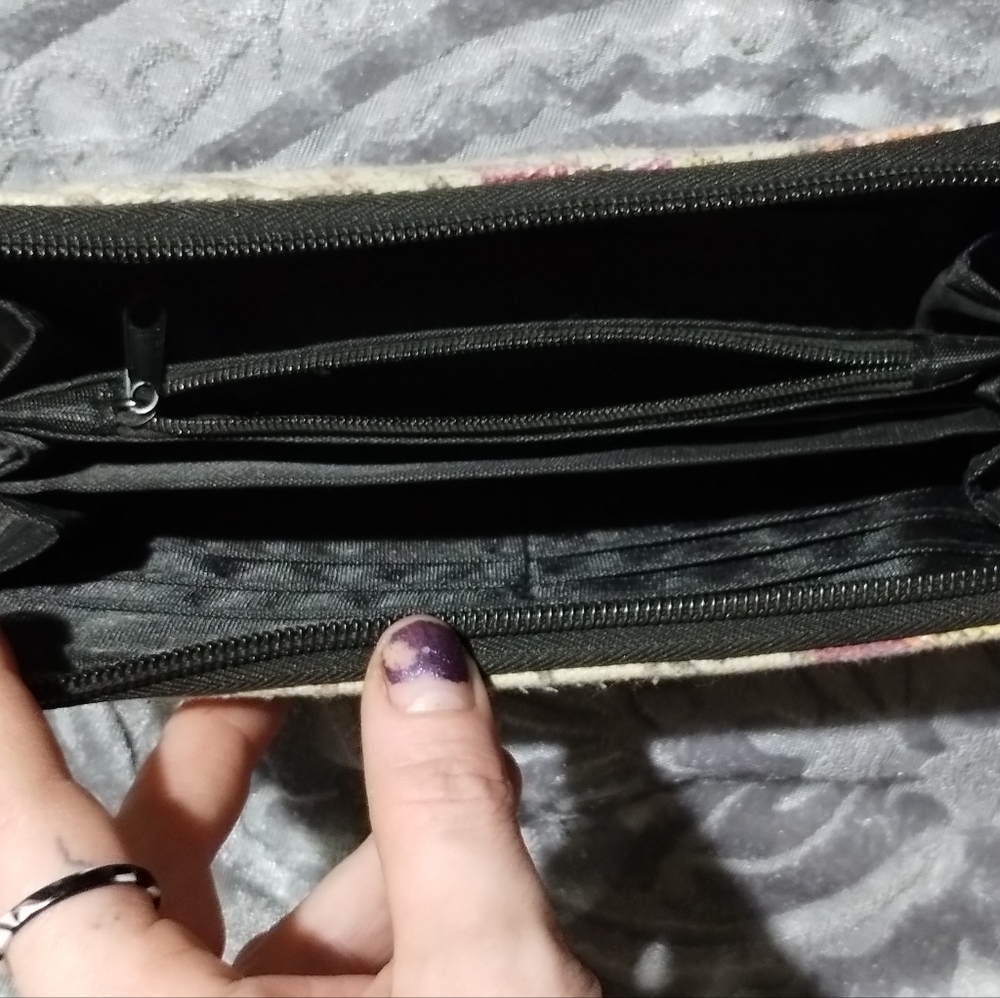Wallet and book bag